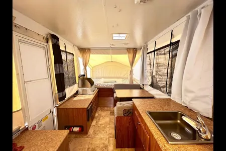 Freedom on Wheels - Cozy Rockwood Pop-Up Camper