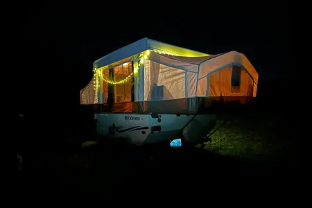 Freedom on Wheels - Cozy Rockwood Pop-Up Camper