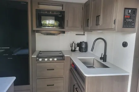 Delivered Bunkhouse RV – Setup & Stocked