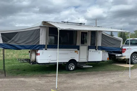 25' Tent Trailer With Slide Out Dinette