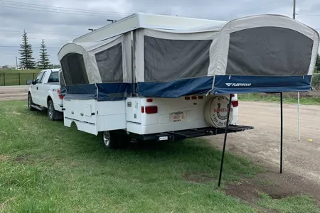25' Tent Trailer With Slide Out Dinette