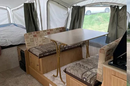 25' Tent Trailer With Slide Out Dinette