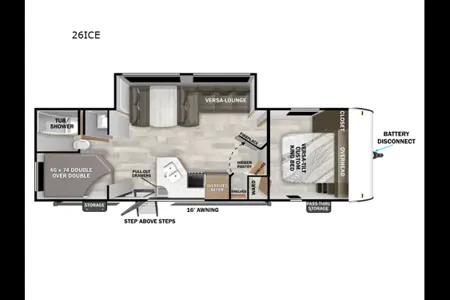 Austin's Forest River Wildwood xlite 26ice Travel Trailer