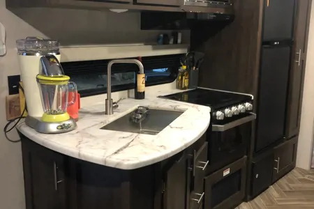 Julie's Cozy RV Sportsmen RV Travel Trailer