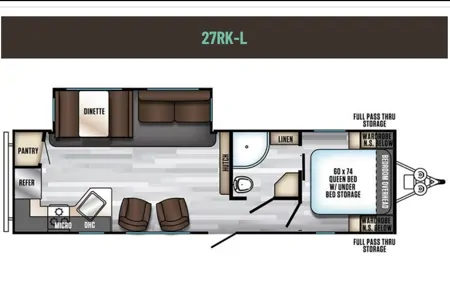 Forest River Cherokee Alpha Wolf Travel Trailer
