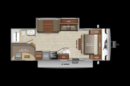 Chris's Jayco Jay Flight SLX 8 267BHS travel trailer Travel Trailer