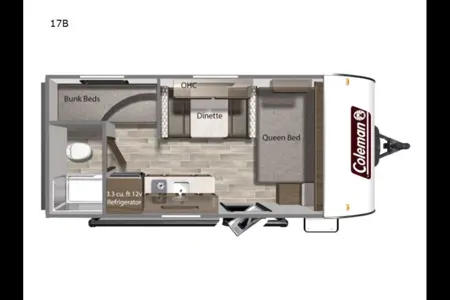 Jay's Coleman 17B Travel Trailer