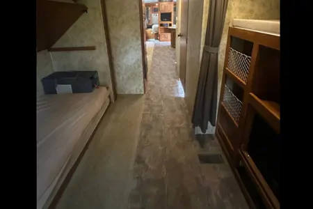 Rolling Retreat, Keystone Bullet Premier 31 BHPR Travel Trailer