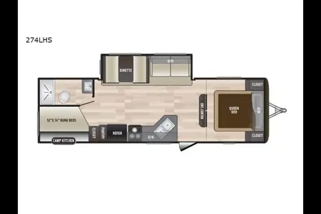 Coastal Cruiser – Your Home on the Road Hideout 274LHS Travel Trailer