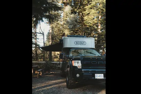 Scout Olympic Truck Camper (Optional Ford F150 if available)