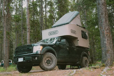 Scout Olympic Truck Camper (Optional Ford F150 if available)