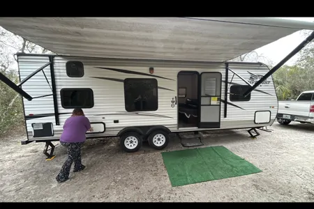 H & J get away camper