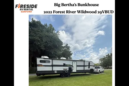 Big Bertha's Bunkhouse- 2022 Forest River Wildwood 29VBUD