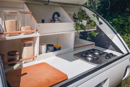 The Cozy Camper 2016 Little Guy Teardrop Trailer