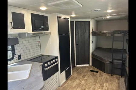 David's Keystone Hideout Travel Trailer 2 bunk