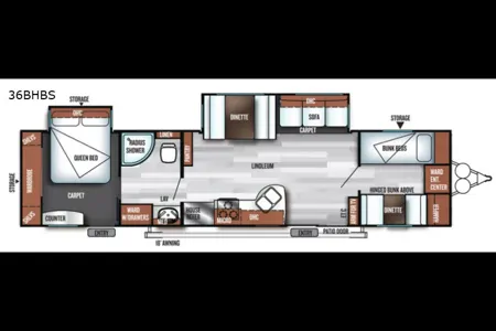 The Rupp's Forest River Salem Travel Trailer
