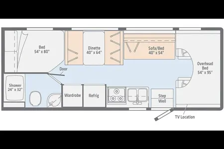 25 WINNIE-SLEEPS 8 - SOLAR - COUCH & DINETTE-2 QUEEN Bed! WiFi-Budget Family RV