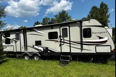 Kaela's Keystone Passport Travel Trailer