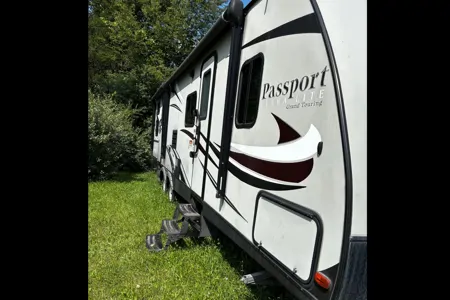 Kaela's Keystone Passport Travel Trailer