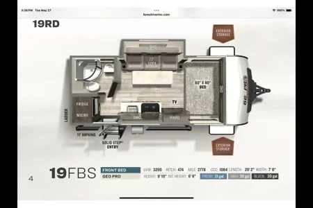 Andres's Geo Pro Rockwood Trailer
