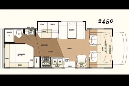 Sandhuz Ford E450 Sunseeker Class C