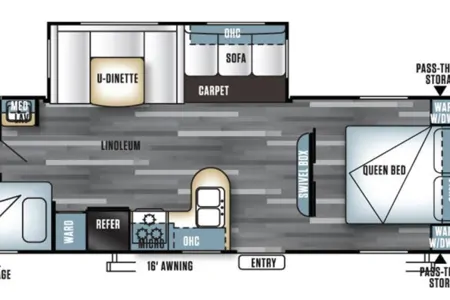 ROOMY 27 FOOT BUNK HOUSE! Delivery roundtrip