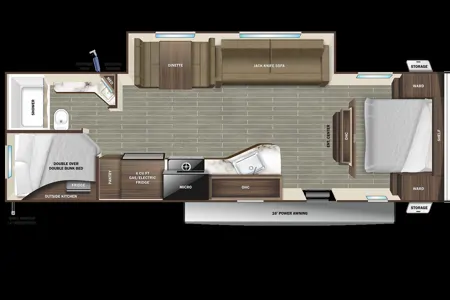 Zachary's Starcraft 26bhs Travel Trailer