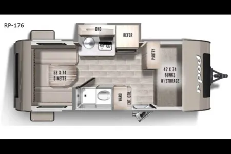 Easy Tow R-Pod for Couples & Families