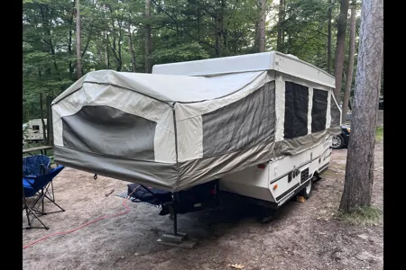Nick's Rugged Pop Up Camper Great For Families