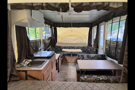 Nick's Rugged Pop Up Camper Great For Families