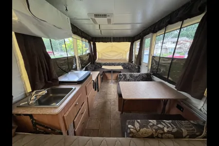 Nick's Rugged Pop Up Camper Great For Families