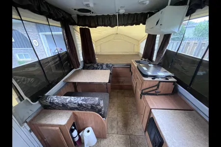 Nick's Rugged Pop Up Camper Great For Families