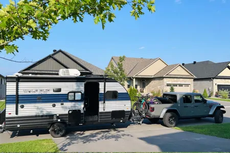 CRisnah's Forest River cherokee wolf pup Travel Trailer