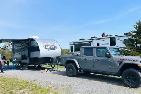 CRisnah's Forest River cherokee wolf pup Travel Trailer