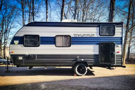 CRisnah's Forest River cherokee wolf pup Travel Trailer