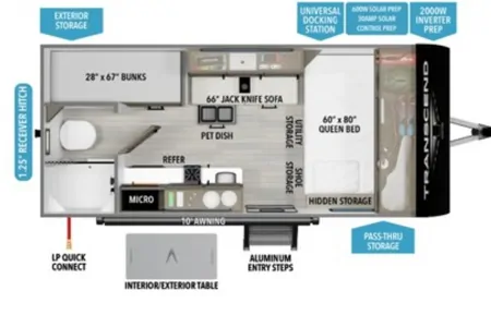 Kyle's Grand Design Transcend one 151BH Travel Trailer