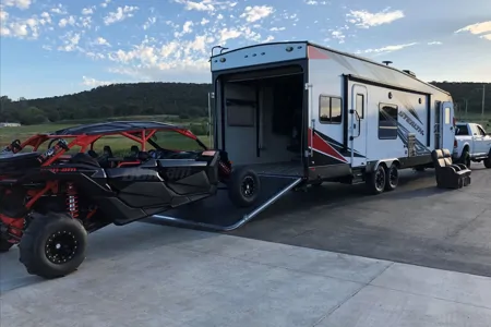 Kilroy's Stealth Forest River FQ2916 Toy Hauler