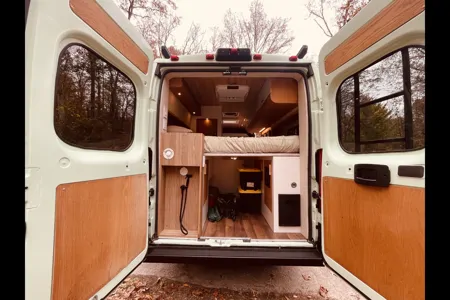 "Minty Fresh" - Off-Grid Capable Camper Van with Heater + AC