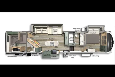 Spacious, Stylish, Family-Friendly: Camping Comfort 5th Wheel