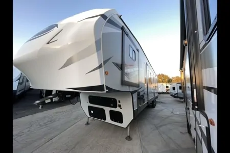 Ashley's Forest River Wolfpack 365pack Fifth Wheel Toy Hauler