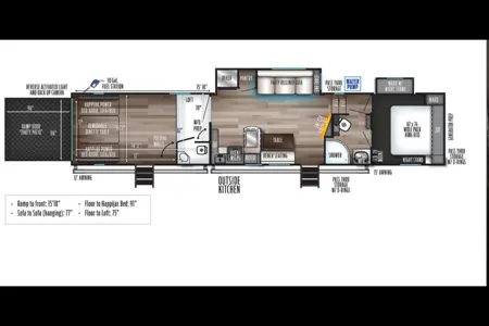 Ashley's Forest River Wolfpack 365pack Fifth Wheel Toy Hauler