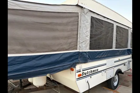 Happy camper Dutchmen M1204 Tent Trailer