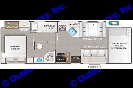 WiFi - LUXURIOUS - Sleeps 7 - Fits in State Parks (2)
