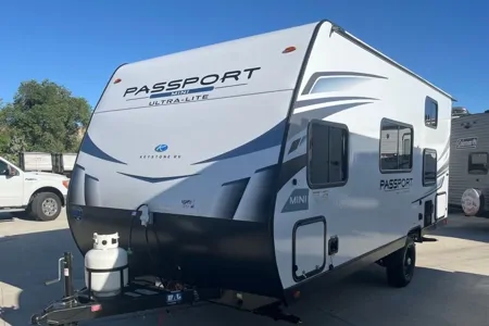 Jr's Keystone Passport Mini Ultra Lite Travel Trailer