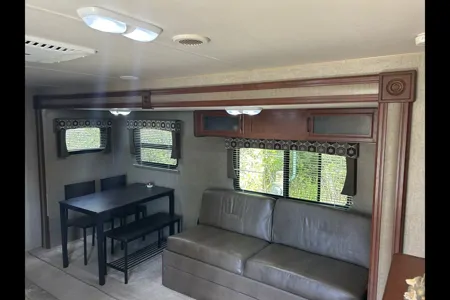 Dennis's Forest River Canyon Cat Travel Trailer