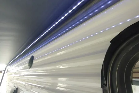 Family travels Heartland Pioneer BH280 Travel Trailer