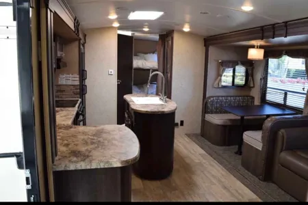 Forest River 34’ Surveyor tow behind trailer 