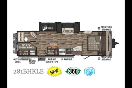 Montyce’s Luxury KZ Sportsmen Travel Trailer