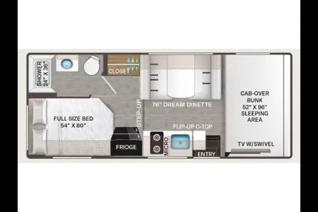 Monique Thor Motor Coach Échelon LC 21 Classe C