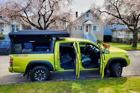 Tacoma Off-Road and Alu-cab 3-R roof tent Truck Camper
